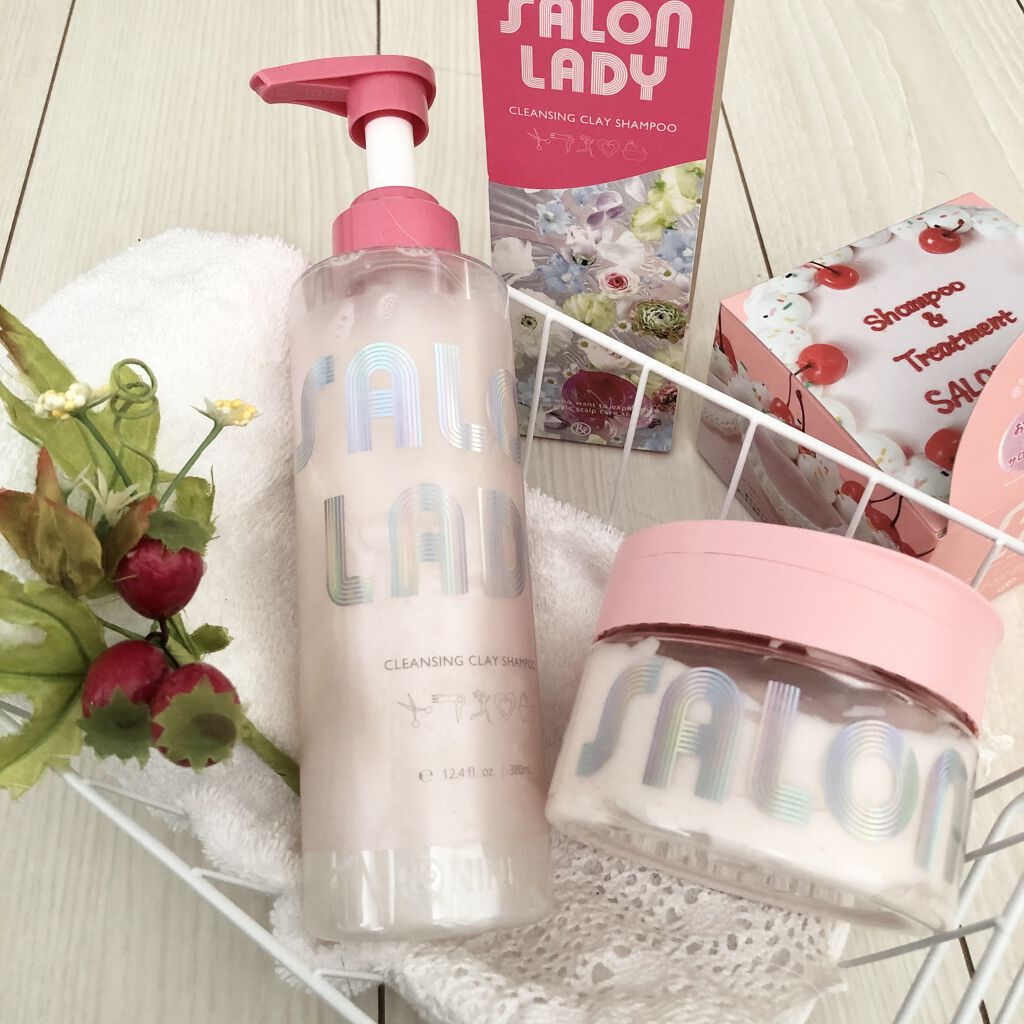 サロンレディ 密着ツヤぷるクレイヘアマスク/SALON LADY/ヘアマスク・ヘアパックを使ったクチコミ（1枚目）