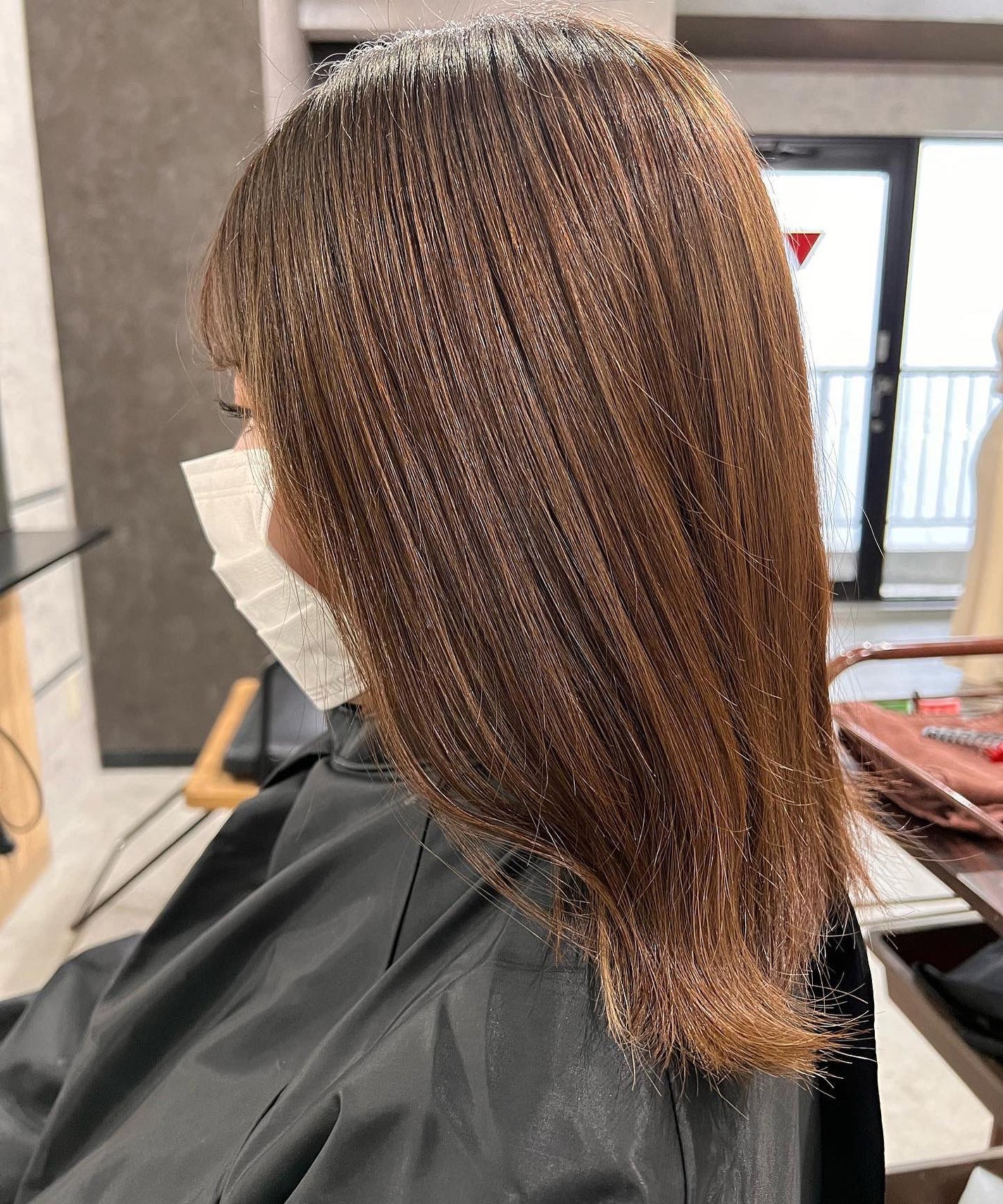 Kazuhair.. on LIPS 「横顔を上品に綺麗に🌴2枚目がbeforeになります!マスクをつ..」(2枚目)