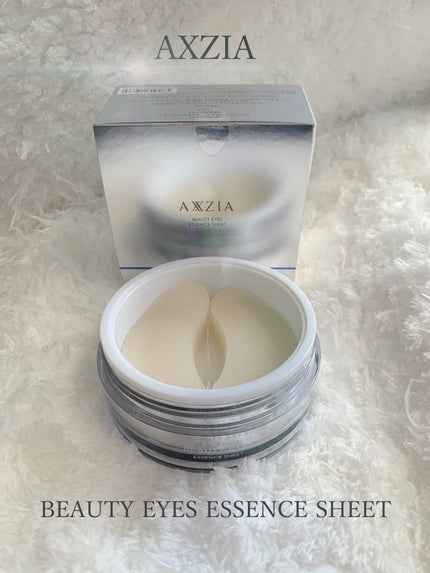 AXXZIA ビューティーアイズエッセンスシートのクチコミ「エステサロンのアイケアコースでも使用されている、目元用シート!!
AXXZIA(アクシージア.....」(1枚目)