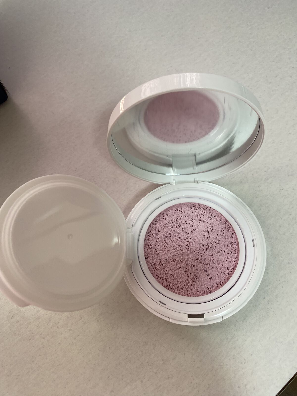 アディクション スキンケアUV タッチアップ クッション 002 Rosy Lavender/ADDICTION/クッションファンデーションを使ったクチコミ（2枚目）