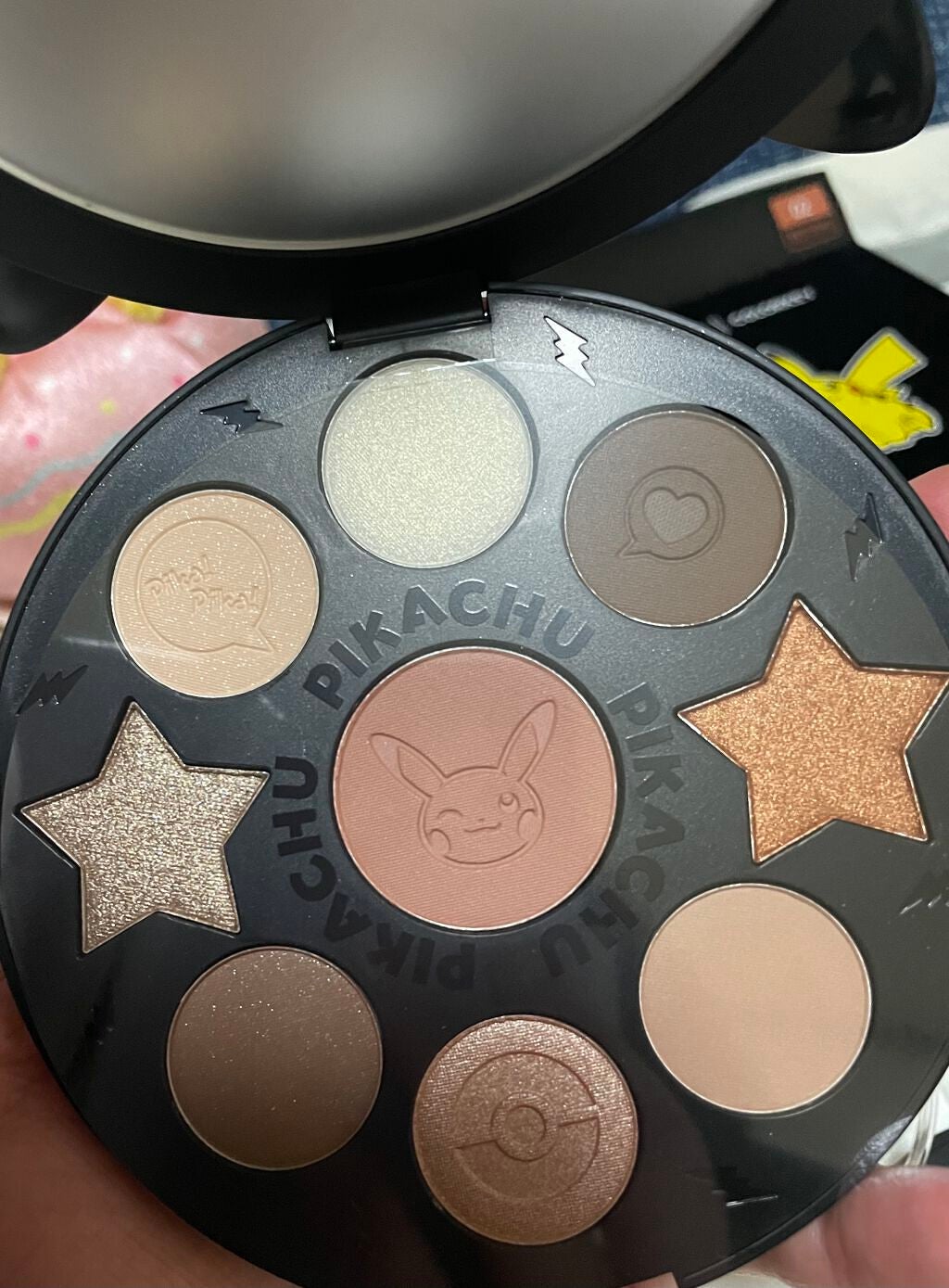 Colorkey × ピカチュウ Electric Contact 9-Shade Eyeshadow Palette/COLORKEY/アイシャドウパレットを使ったクチコミ(2枚目)