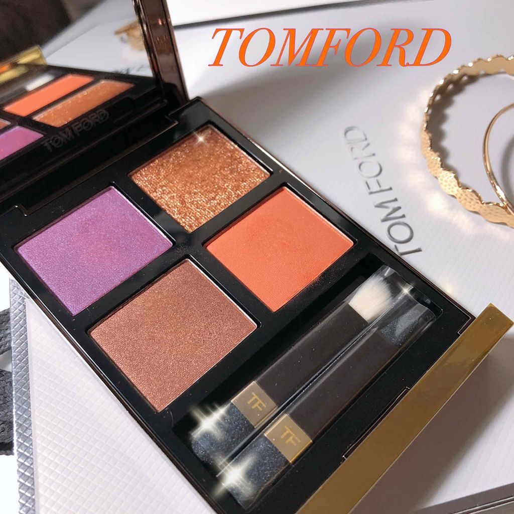アイ カラー クォード 23 アフリカンバイオレット/TOM FORD BEAUTY/アイシャドウパレットを使ったクチコミ（1枚目）