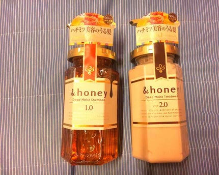 ディープモイスト シャンプー1.0/ヘアトリートメント2.0/&honey/市販シャンプーを使ったクチコミ(1枚目)