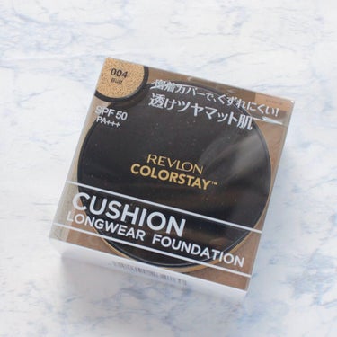 カラーステイ クッション ロングウェア ファンデーション/REVLON/クッションファンデーションを使ったクチコミ（10枚目）