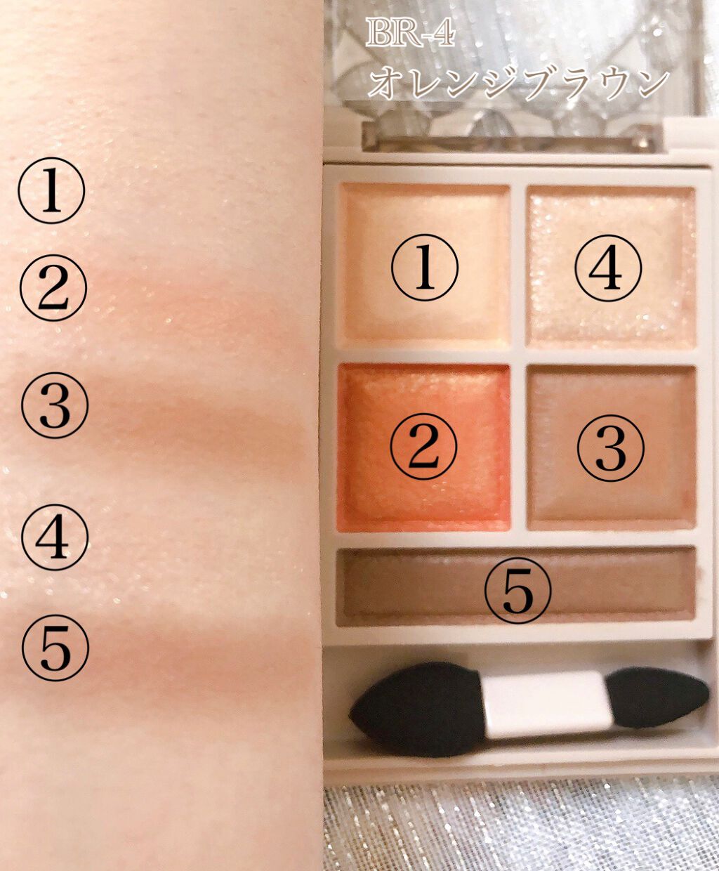 パノラマデザイン アイパレット/Visée/アイシャドウパレットを使ったクチコミ(8枚目)