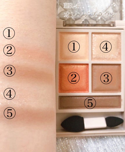 パノラマデザイン アイパレット/Visée/アイシャドウパレットを使ったクチコミ(8枚目)