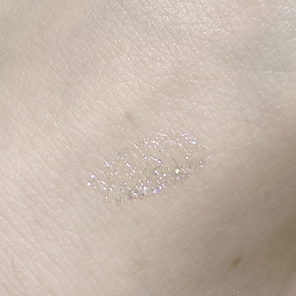 ミニュム バブグリッター 02 ひとめぼれのベイビーピンク/minum/グリッターを使ったクチコミ（2枚目）