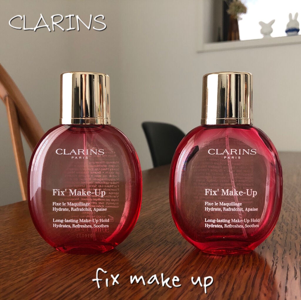 フィックス メイクアップ/CLARINS/ミスト状化粧水を使ったクチコミ(1枚目)