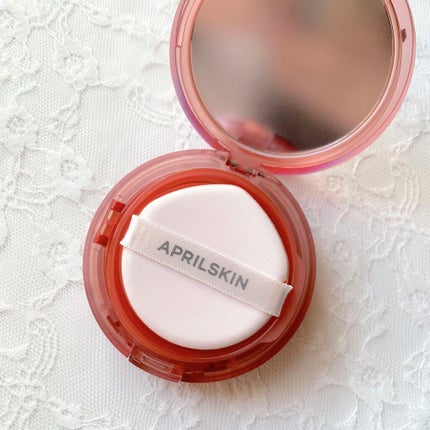 ヒーロークッション+レフィルセット/APRILSKIN/クッションファンデーションを使ったクチコミ(2枚目)