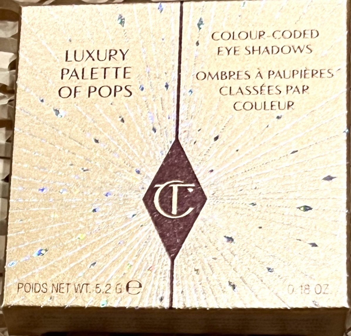 Charlotte Tilbury ダズリングダイヤモンズラグジュアリーパレットオブポップスのクチコミ「
Charlotte Tilbury
LUXURY PALETTE OF POPS
・DAZZ.....」（3枚目）