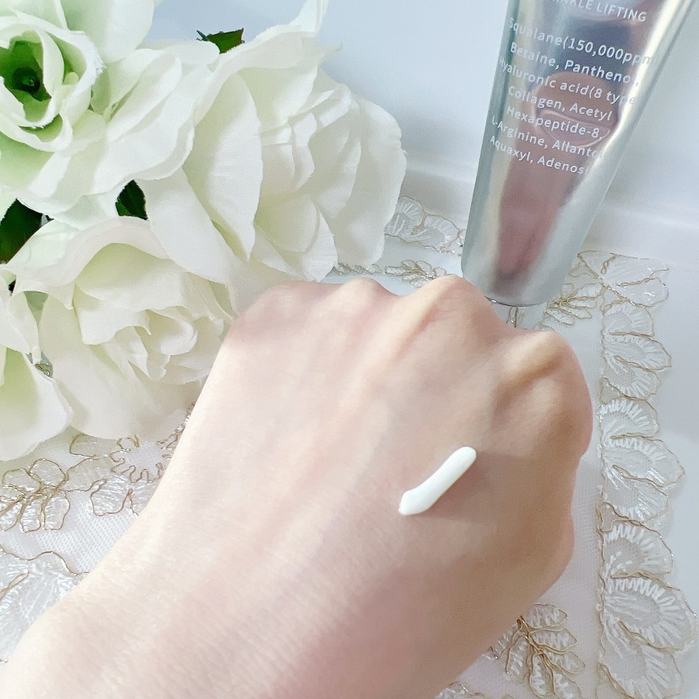 アクアスクワランモイスチャークリーム/S.NATURE/フェイスクリームを使ったクチコミ(2枚目)