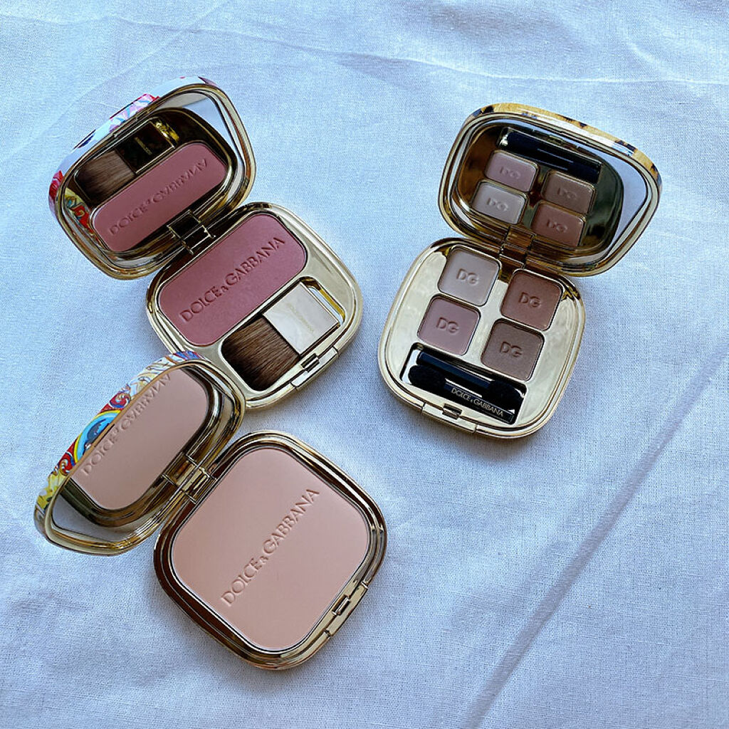 フェリンアイズ インテンスアイシャドウ クアッド/DOLCE&GABBANA BEAUTY/アイシャドウパレットを使ったクチコミ（2枚目）