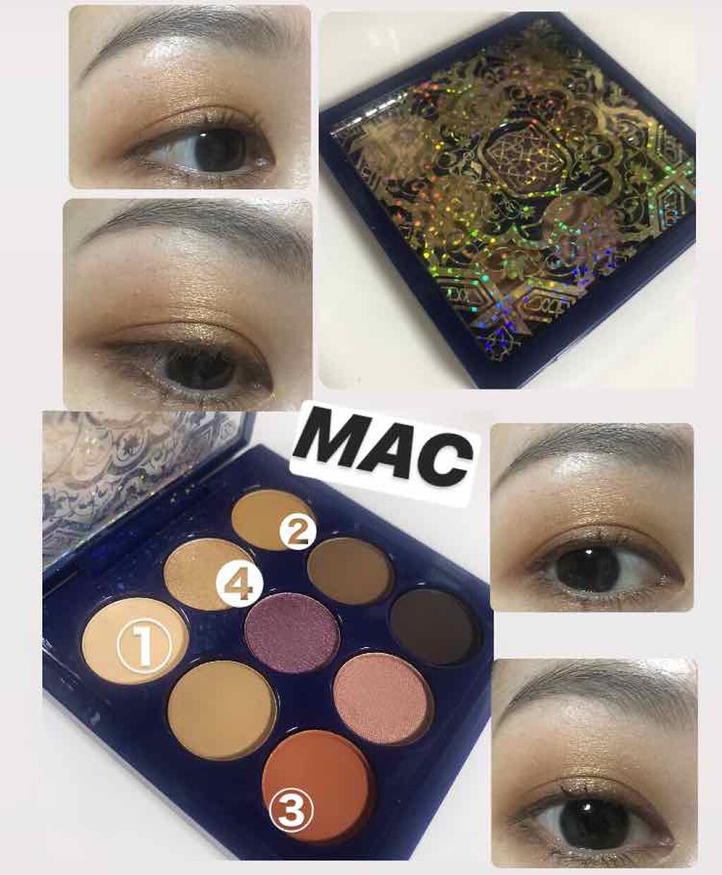 スモール アイシャドウ×9/M・A・C/アイシャドウパレットを使ったクチコミ(1枚目)