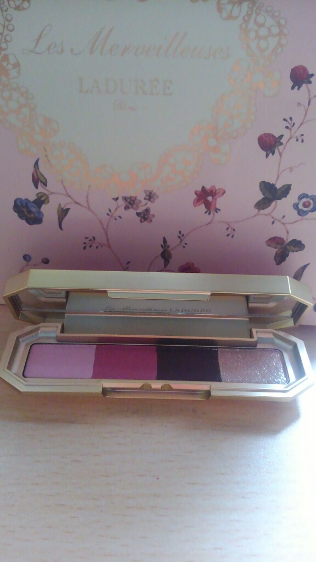 アイカラー コレクション/レ・メルヴェイユーズ ラデュレ/アイシャドウパレットを使ったクチコミ(1枚目)
