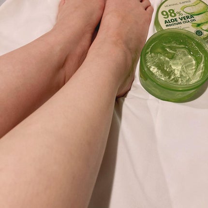 ALOE VERA 98% MOISTURE CICA GEL/MORNING SURPRISE/ボディクリームを使ったクチコミ(8枚目)
