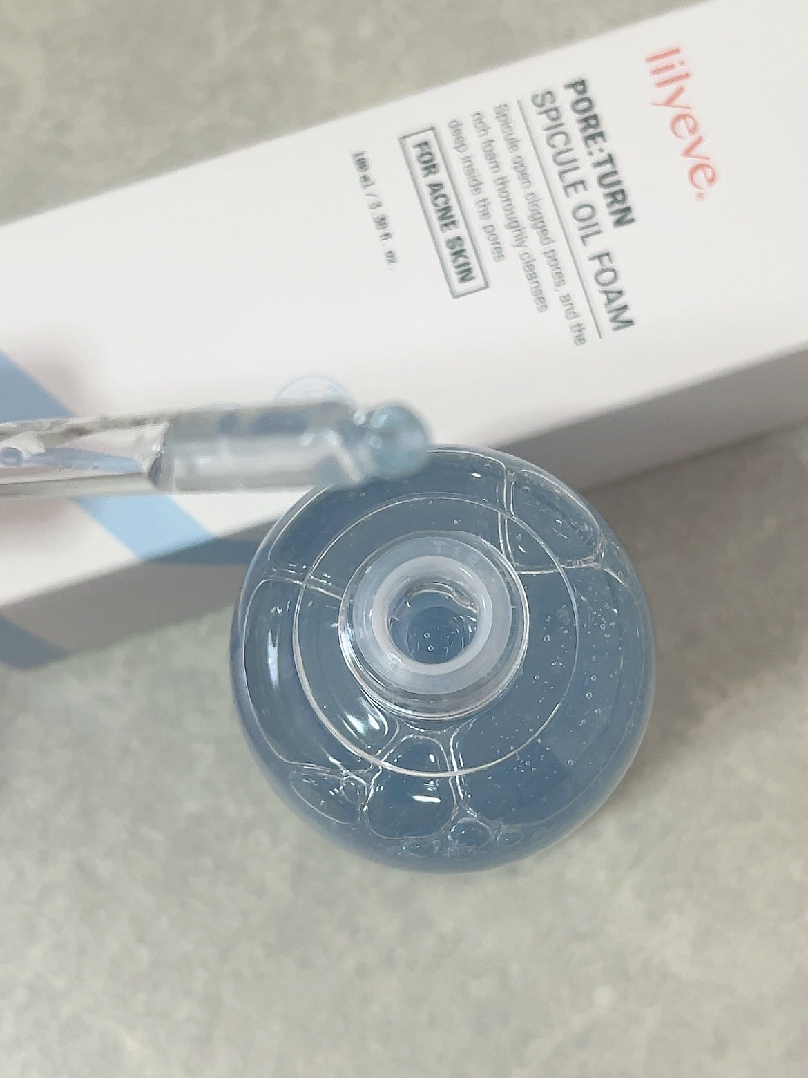 ポアターンスピキュールオイルフォーム/リリーイブ/オイルクレンジングを使ったクチコミ（3枚目）