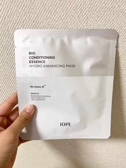 バイオコンディショニングエッセンス ハイドロエンハンシングマスク/IOPE/シートマスク・パックを使ったクチコミ(1枚目)