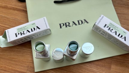 リップ バーム ブラッシング ケア/PRADA BEAUTY/リップバームを使ったクチコミ(3枚目)