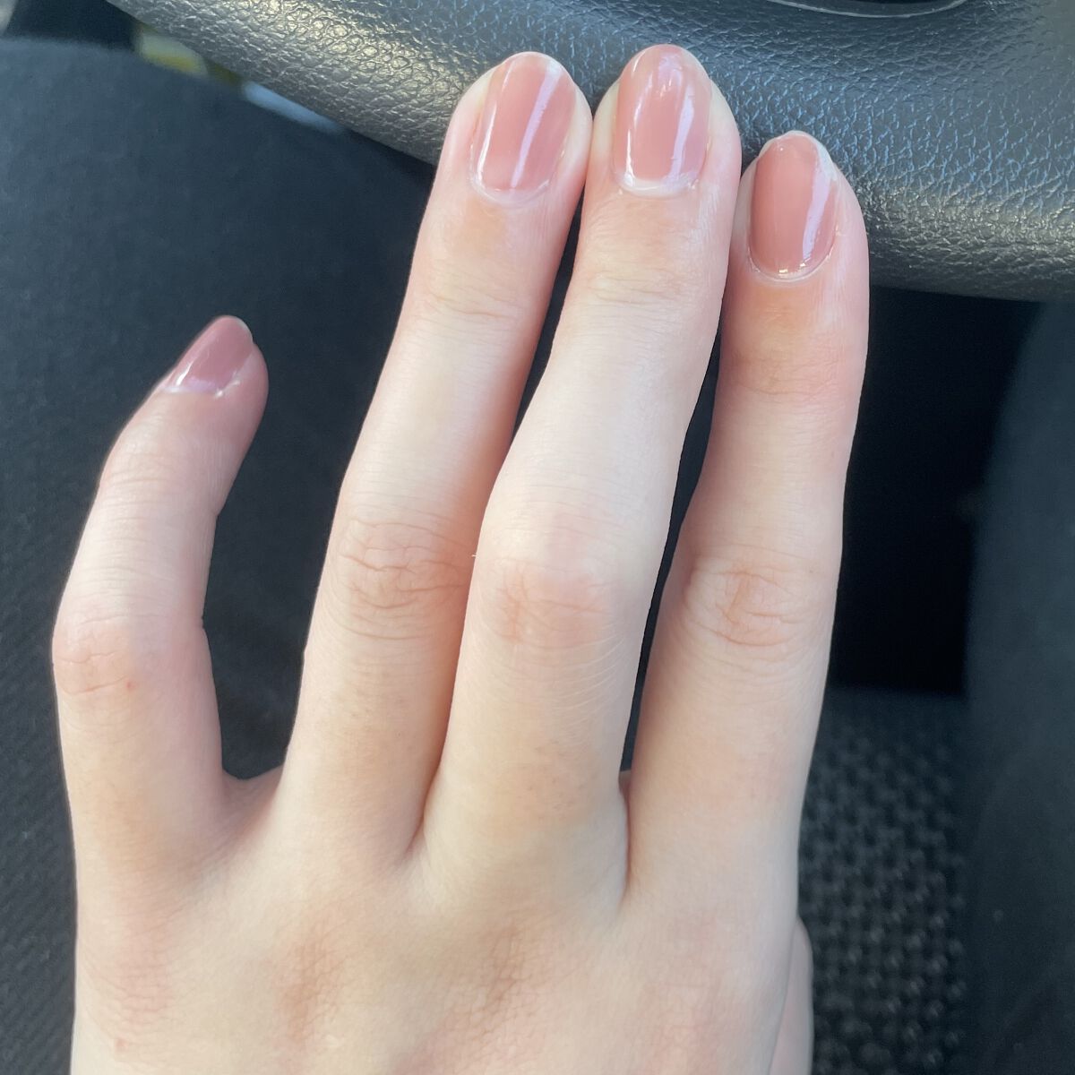 ナチュラルネイルカラーN 072 サマーカーキ/デュカート/マニキュアを使ったクチコミ（2枚目）