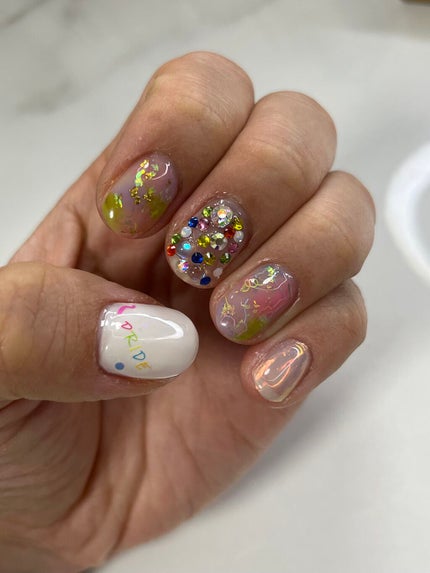 艶まる/ネイル工房/ジェルネイルを使ったクチコミ(2枚目)