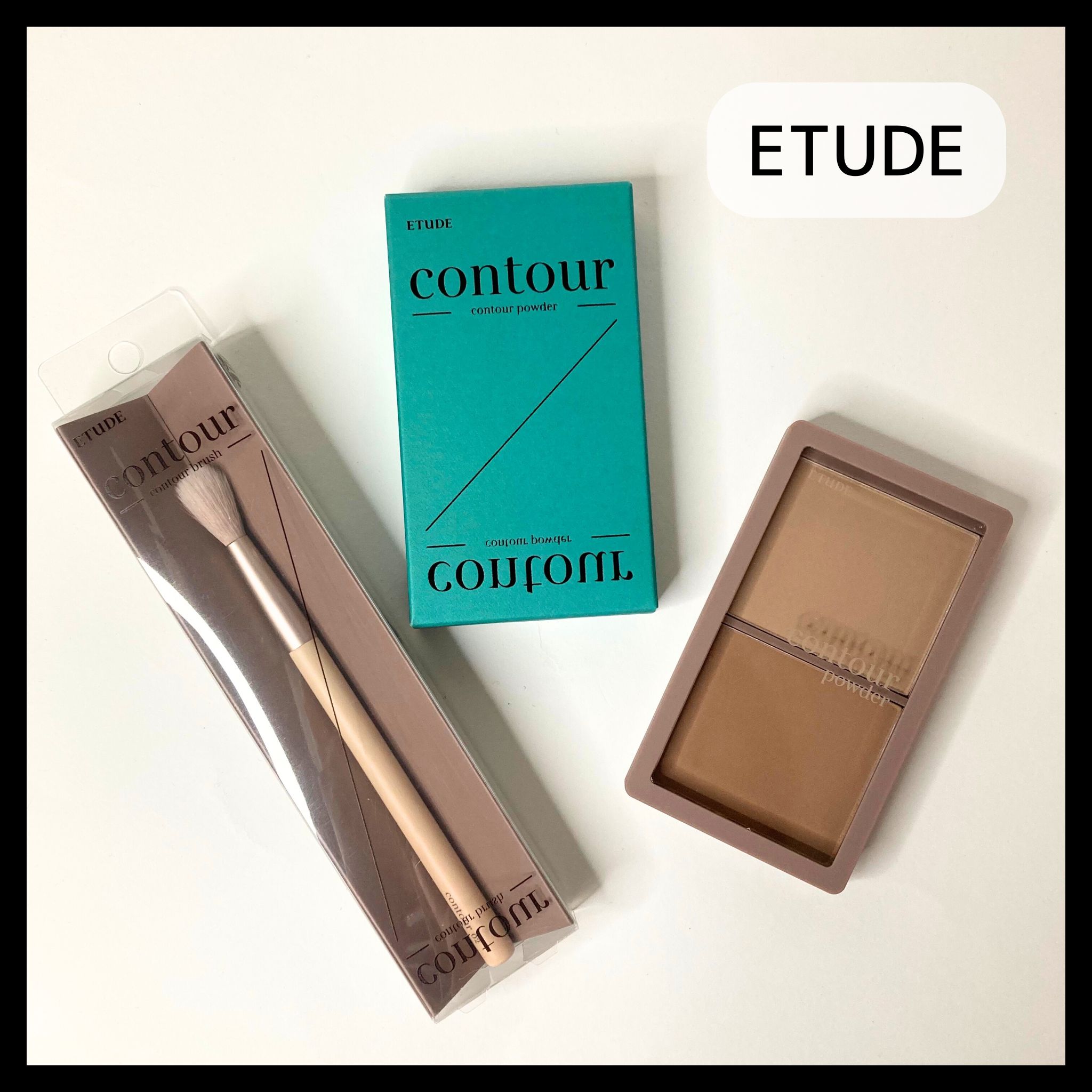 コントゥアパウダー クリエイター/ETUDE/シェーディングを使ったクチコミ（1枚目）