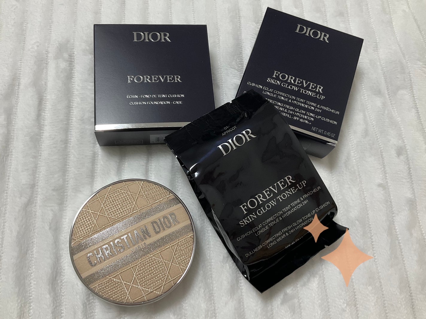 ディオールスキン フォーエヴァー クッション ケース(数量限定品)/Dior/その他化粧小物を使ったクチコミ(7枚目)