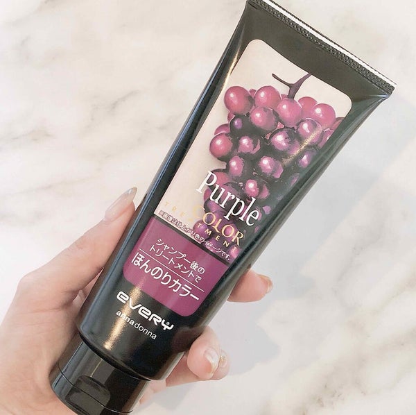 紫のカラートリートメントおすすめ10選!茶髪・黒髪・白髪に使ったときの仕上がりや色落ちは?