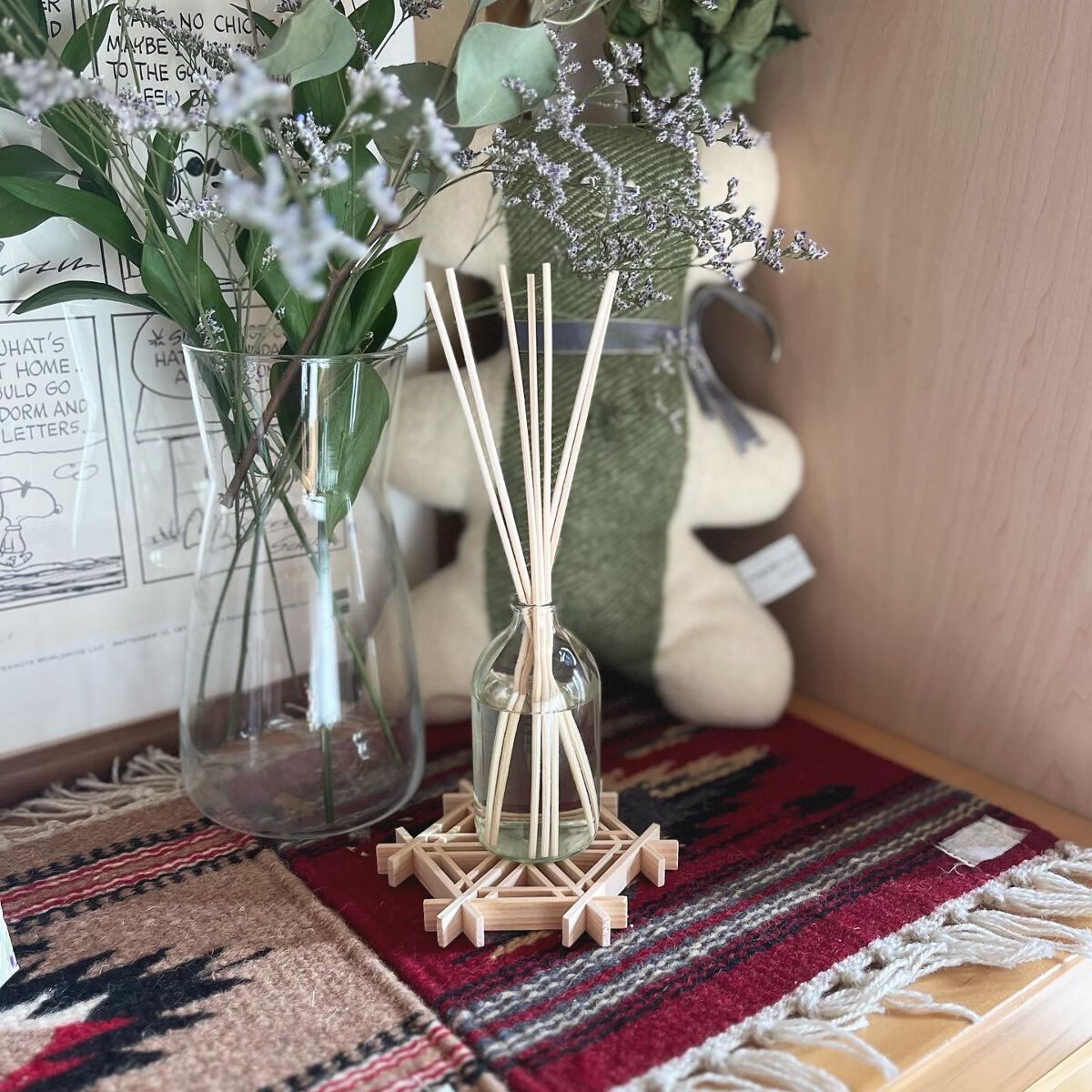 消臭リードディフューザー/Kitoca　木と果/ルームフレグランスを使ったクチコミ（3枚目）