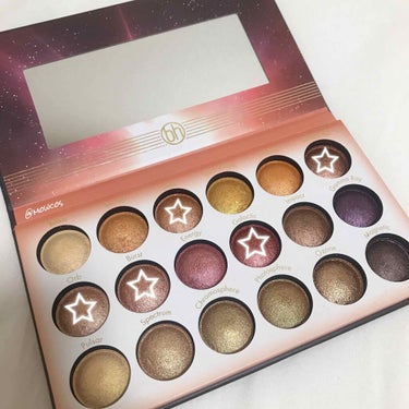 Solar Flare 18 Color Baked Eyeshadow Palette/bh cosmetics/パウダーアイシャドウを使ったクチコミ（2枚目）