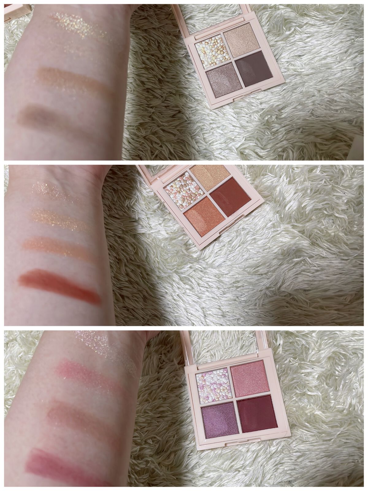 レブロン ダズル アイシャドウ クアッド/REVLON/アイシャドウパレットを使ったクチコミ（3枚目）