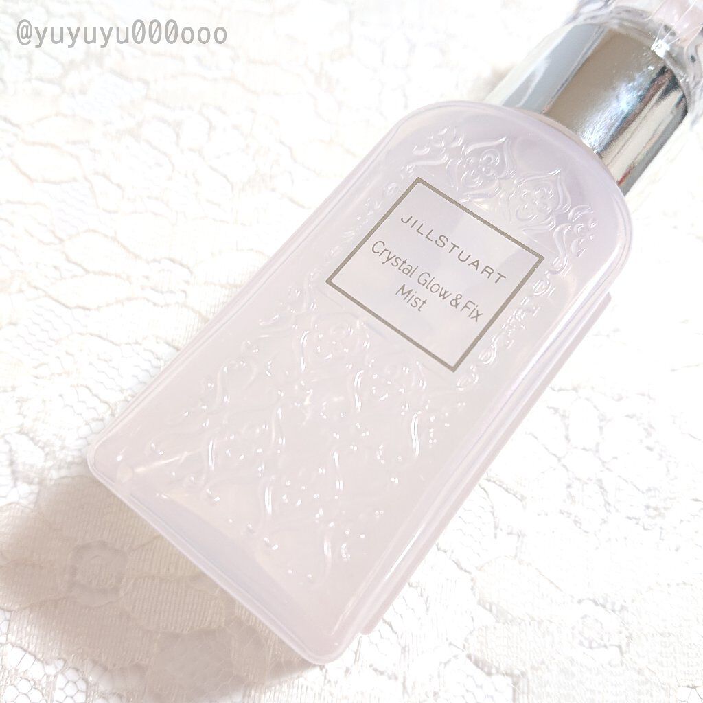 クリスタル グロウ&フィックス ミスト/JILL STUART/フィックスミストを使ったクチコミ（2枚目）