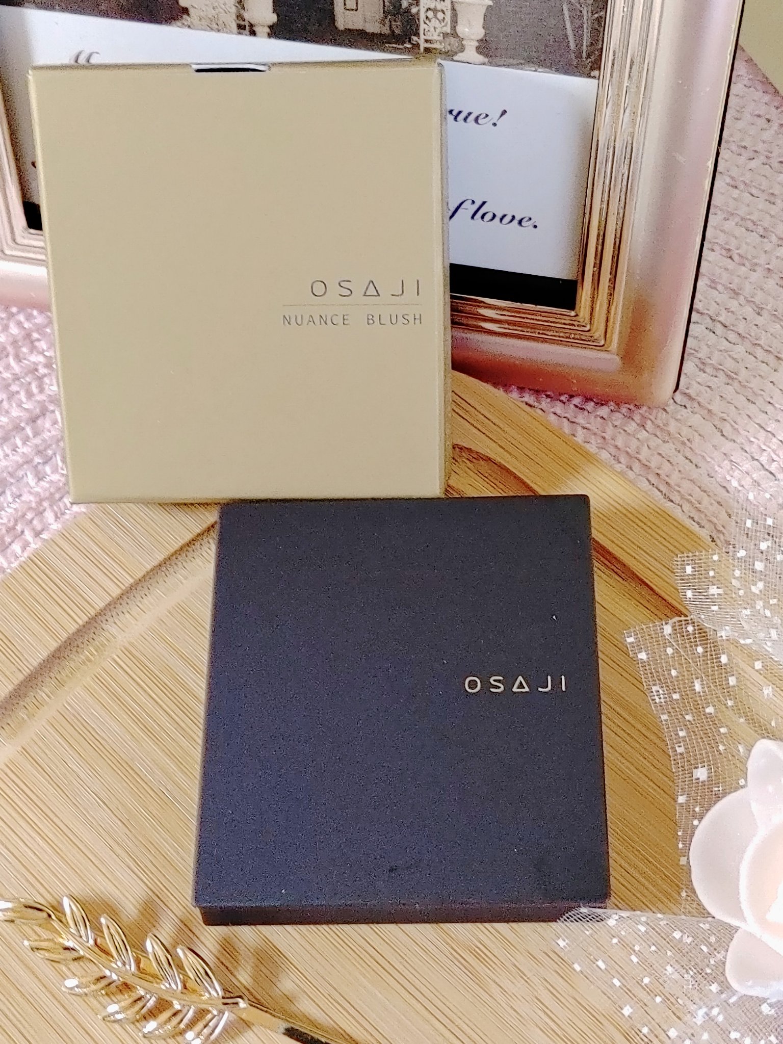 ニュアンス ブラッシュ d01 Zanzou〈残像〉/OSAJI/パウダーチークを使ったクチコミ（2枚目）