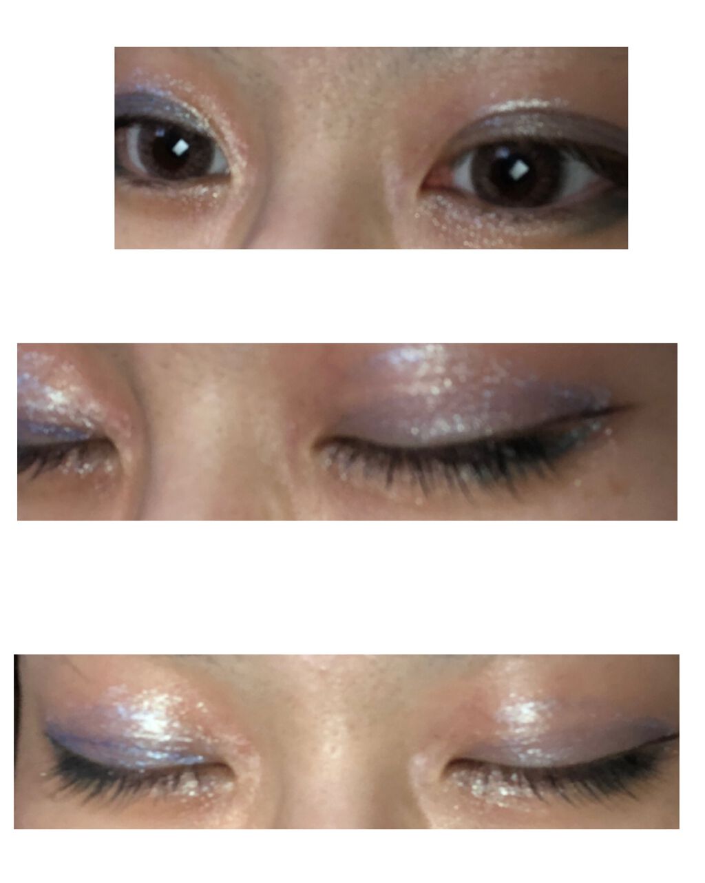 UR GLAM BLOOMING EYE COLOR PALETTE/U R GLAM/アイシャドウパレットを使ったクチコミ(4枚目)