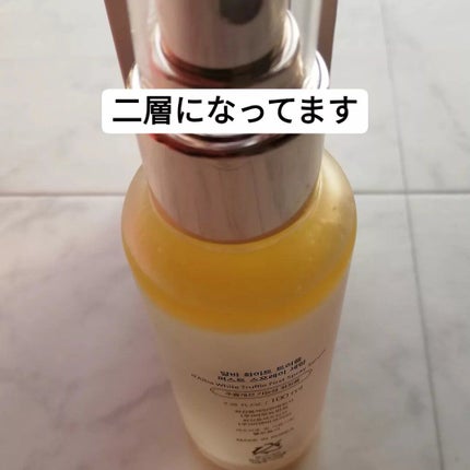 ダルバ ホワイトトリュフファーストスプレーセラム/ダルバ/ミスト状化粧水を使ったクチコミ(2枚目)