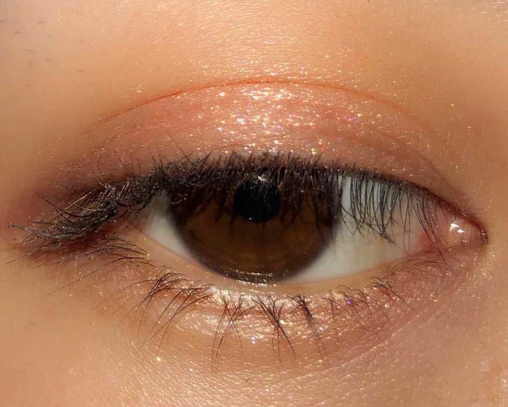 （旧）プレスド アイシャドー (レフィル) G orange 251/shu uemura/単色アイシャドウを使ったクチコミ（2枚目）