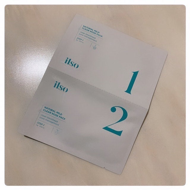 ナチュラルマイルドクリアノーズパック/ilso/シートマスク・パックを使ったクチコミ(2枚目)