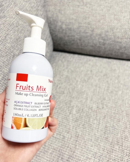 Wクレンジングジェルフルーツミックス/Nursery(ナーセリー)/クレンジングジェルを使ったクチコミ(8枚目)