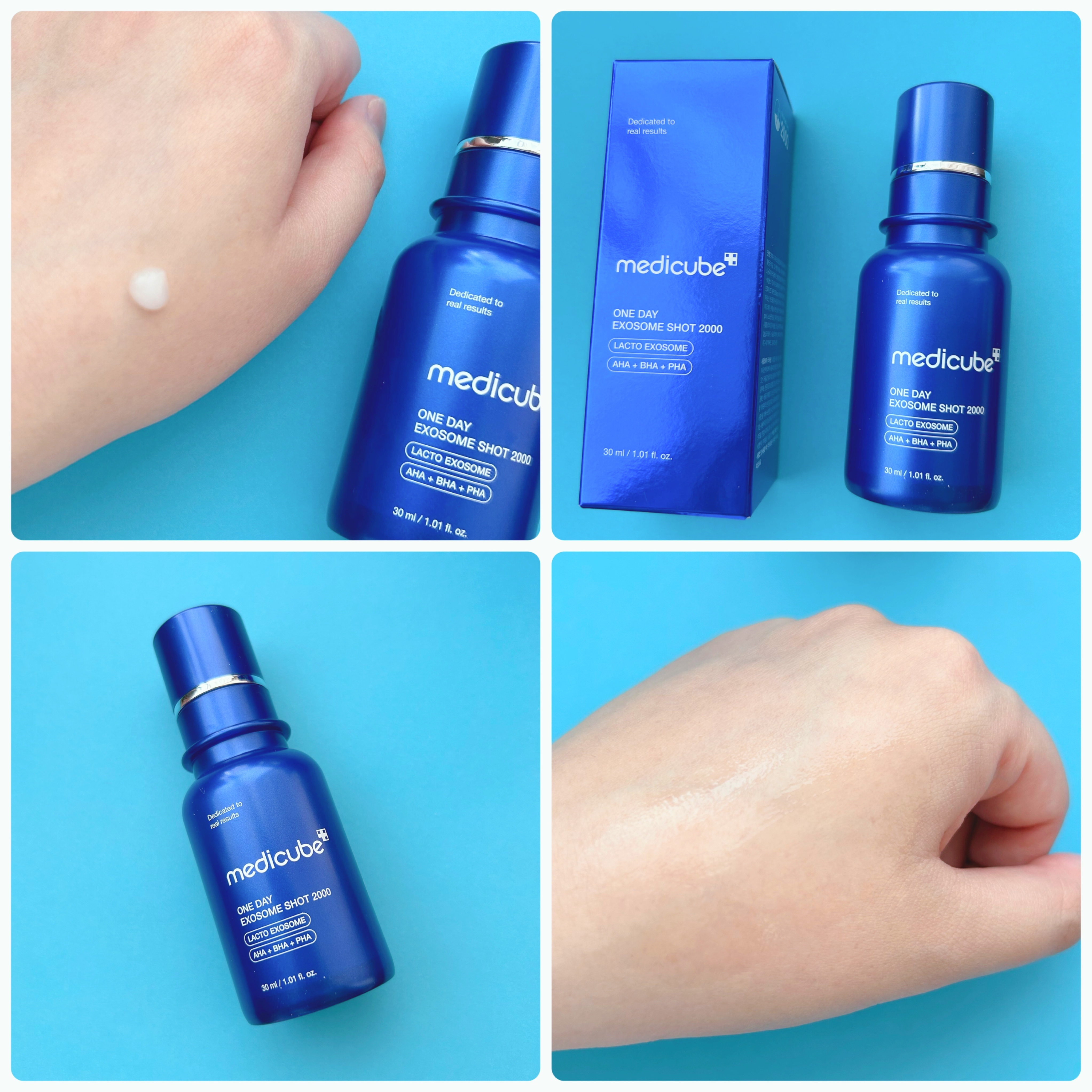 ゼロ1DAYエクソソームショット2000/MEDICUBE/美容液を使ったクチコミ（3枚目）