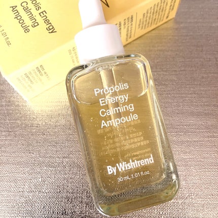 プロポリスエナジーカーミングアンプル/By Wishtrend/美容液を使ったクチコミ(2枚目)