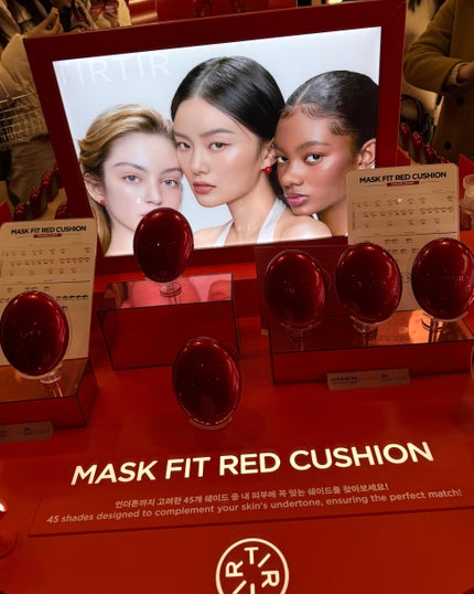 マスク フィット レッド クッション/TIRTIR(ティルティル)/クッションファンデーションを使ったクチコミ(5枚目)