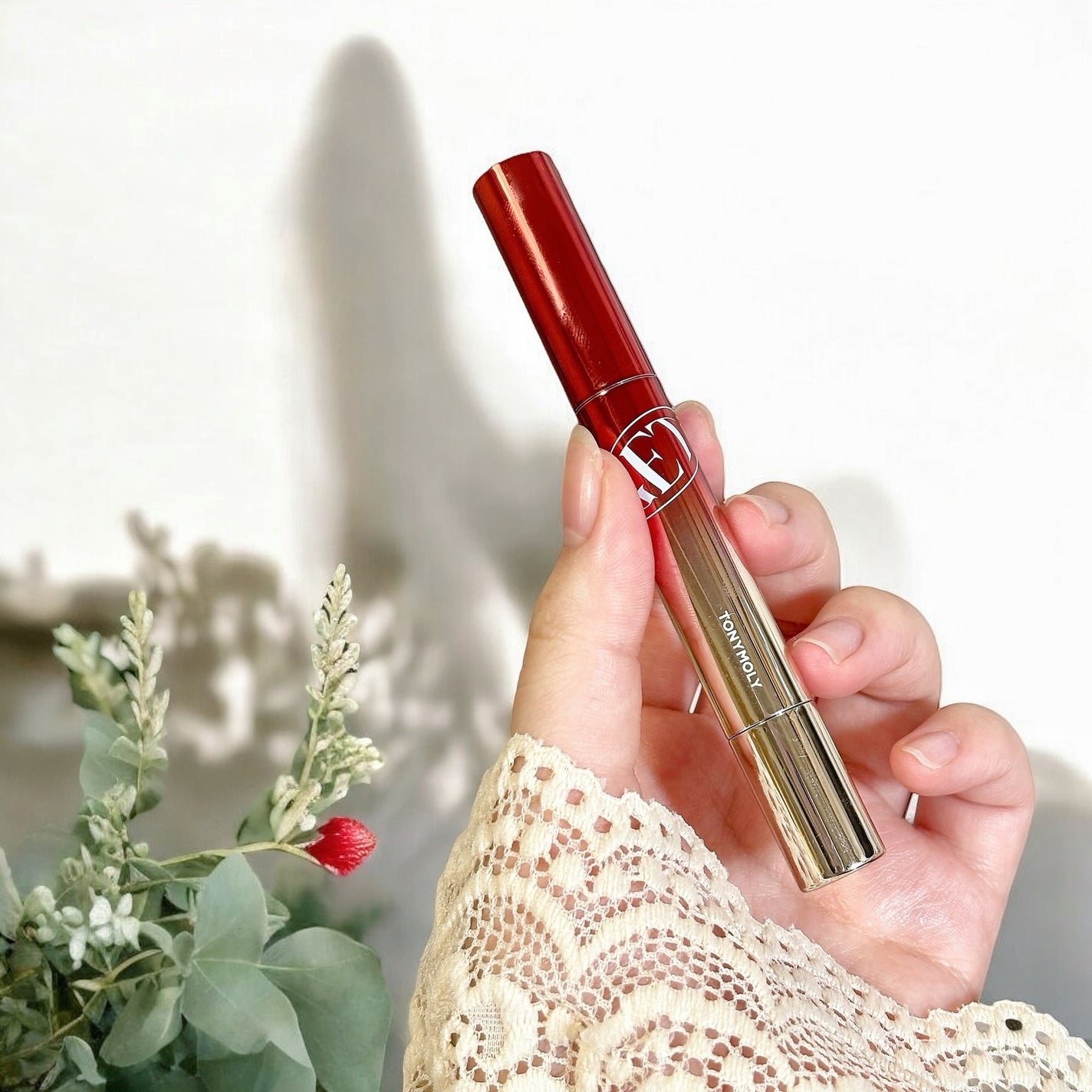 ゲットイットティントグレーズバーム/TONYMOLY/リップティントを使ったクチコミ(7枚目)