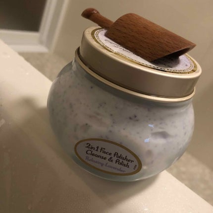 フェイスポリッシャー リラクシング(ラベンダー)/SABON/スクラブ・ゴマージュを使ったクチコミ(1枚目)