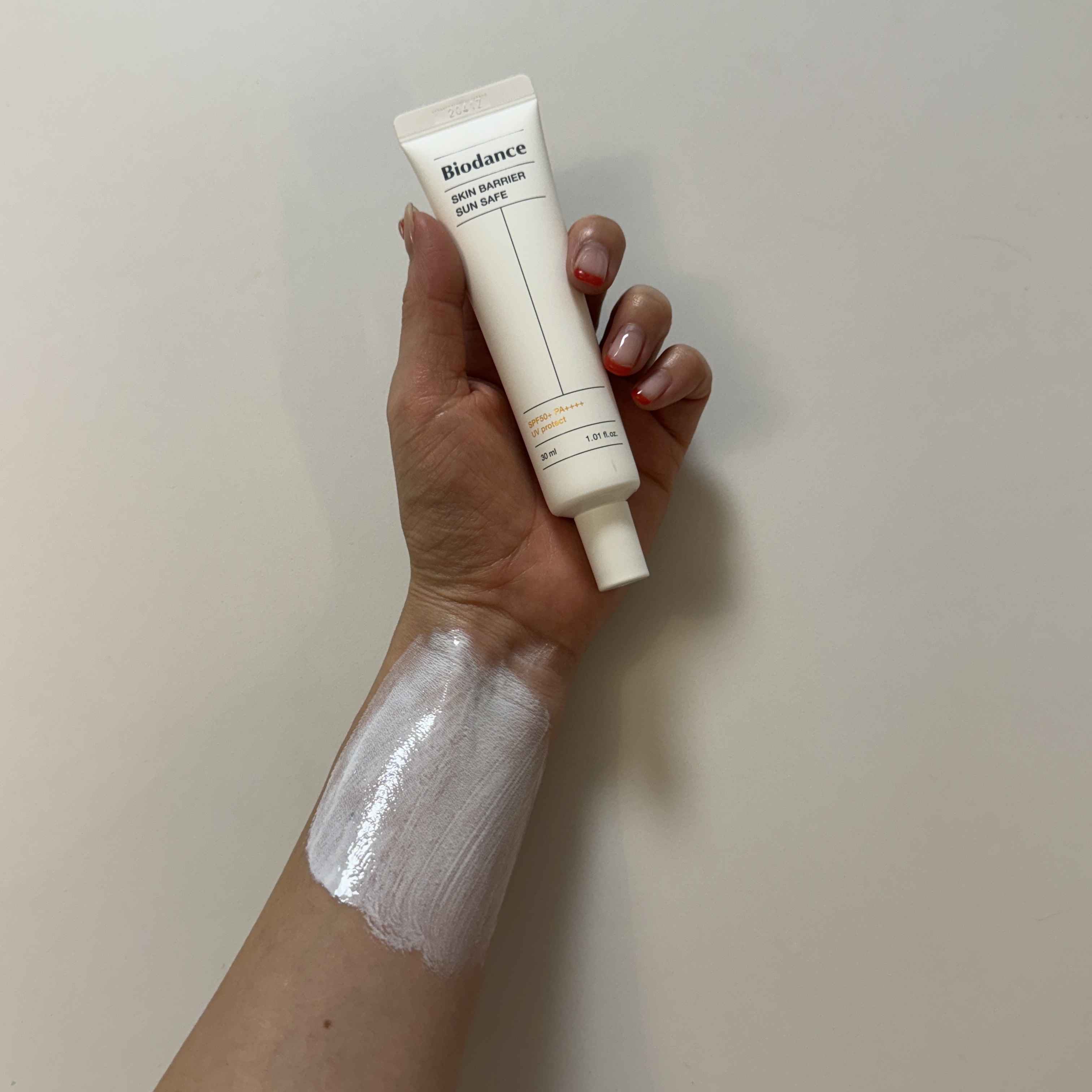 スキンバリア サンセーフ/Biodance/日焼け止めクリームを使ったクチコミ（3枚目）