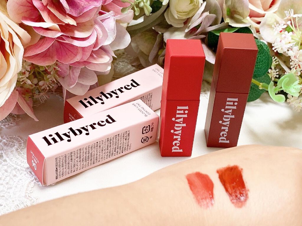ムードライアー ベルベットティント/lilybyred/リップティントを使ったクチコミ（1枚目）