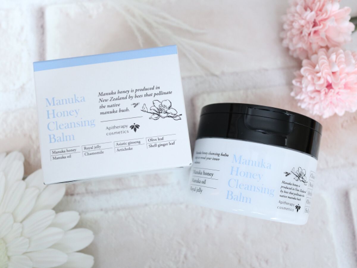 マヌカハニー クレンジングバーム/アピセラピーコスメティクス/クレンジングバームを使ったクチコミ（3枚目）