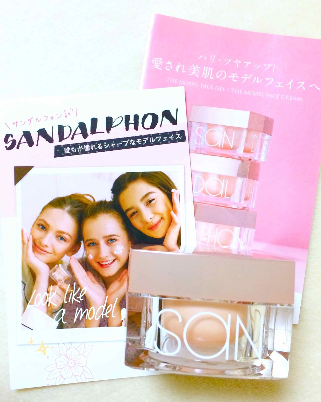 ザ・モデルフェイスジェル/SANDALPHON/フェイスクリームを使ったクチコミ(1枚目)