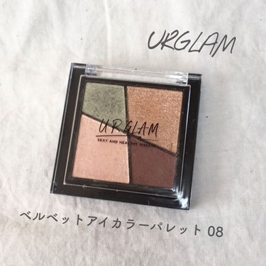 UR GLAM　VELVET EYE COLOR PALETTE/U R GLAM/アイシャドウパレットを使ったクチコミ（1枚目）