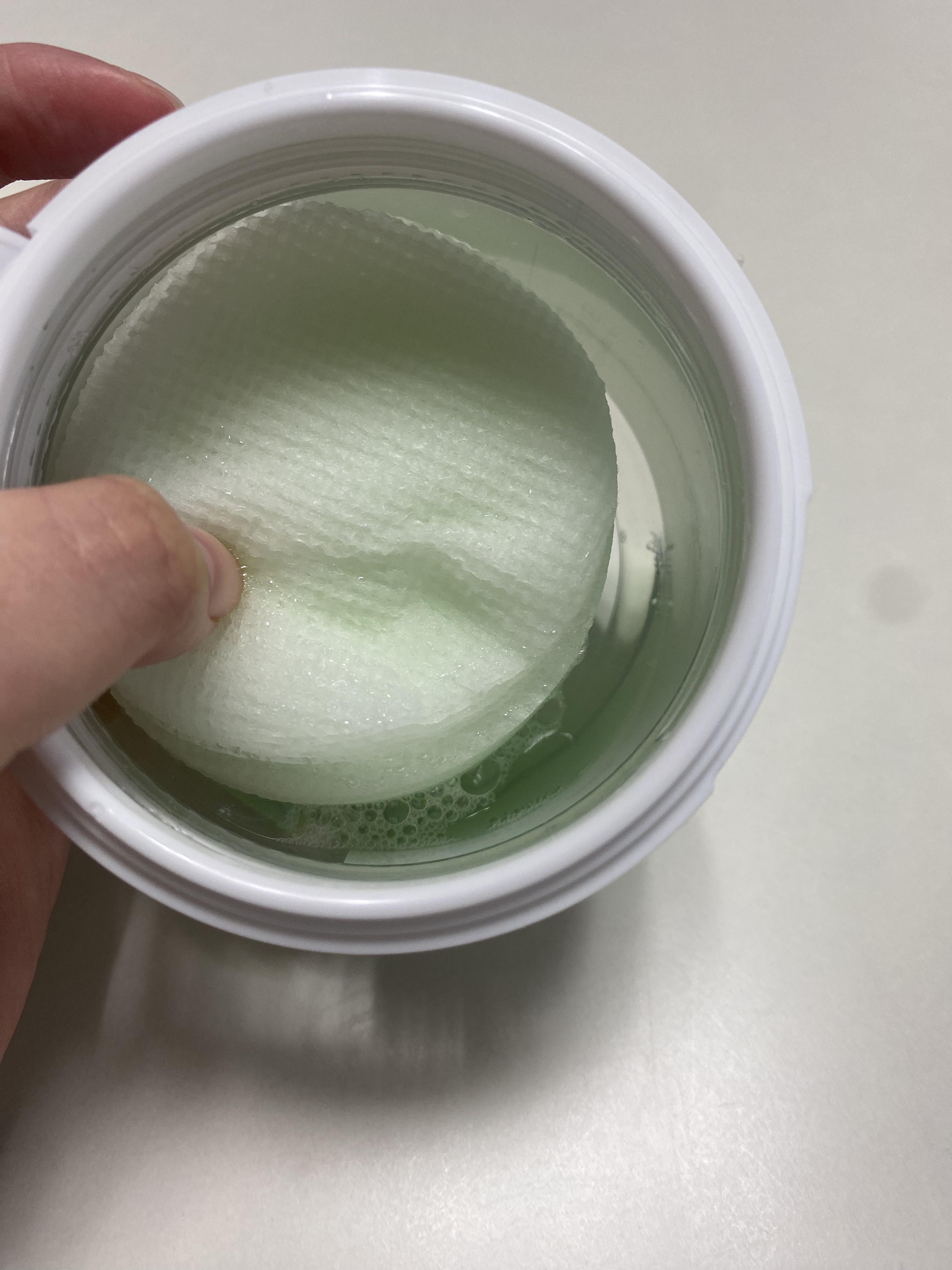 ダーマテカバイオームカーミングパッド/THE A'VVE/トナーパッドを使ったクチコミ（3枚目）