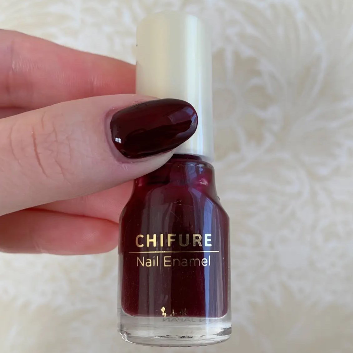 ネイル エナメル 346 パープル系/ちふれ/マニキュアを使ったクチコミ（1枚目）