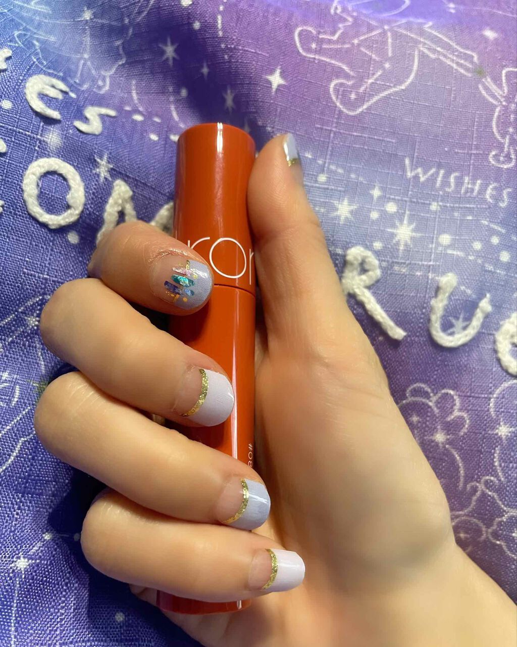 貼るジェルネイル/セリア/ネイルシールを使ったクチコミ（1枚目）